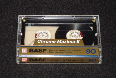 BASF Chrome Maxima II cassette tape