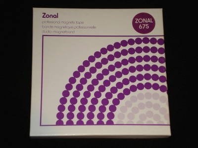 Zonal 675 reel-to-reel tape