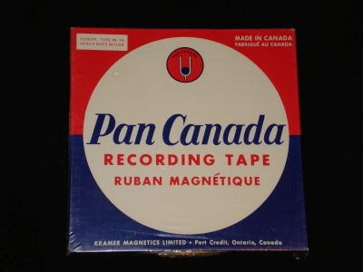 Pan Canada reel-to-reel tape