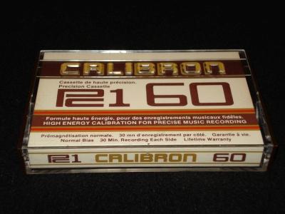 Calibron PC1 60 cassette tape