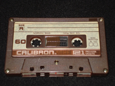 Calibron PC1 60 cassette tape