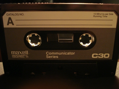 Maxell Communicator Series cassette tape