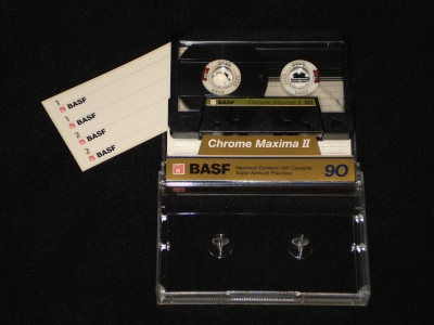 BASF Chrome Maxima II cassette tape