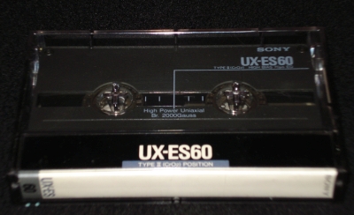 Sony UX-ES60 cassette tape