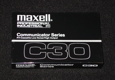 Maxell Communicator Series cassette tape